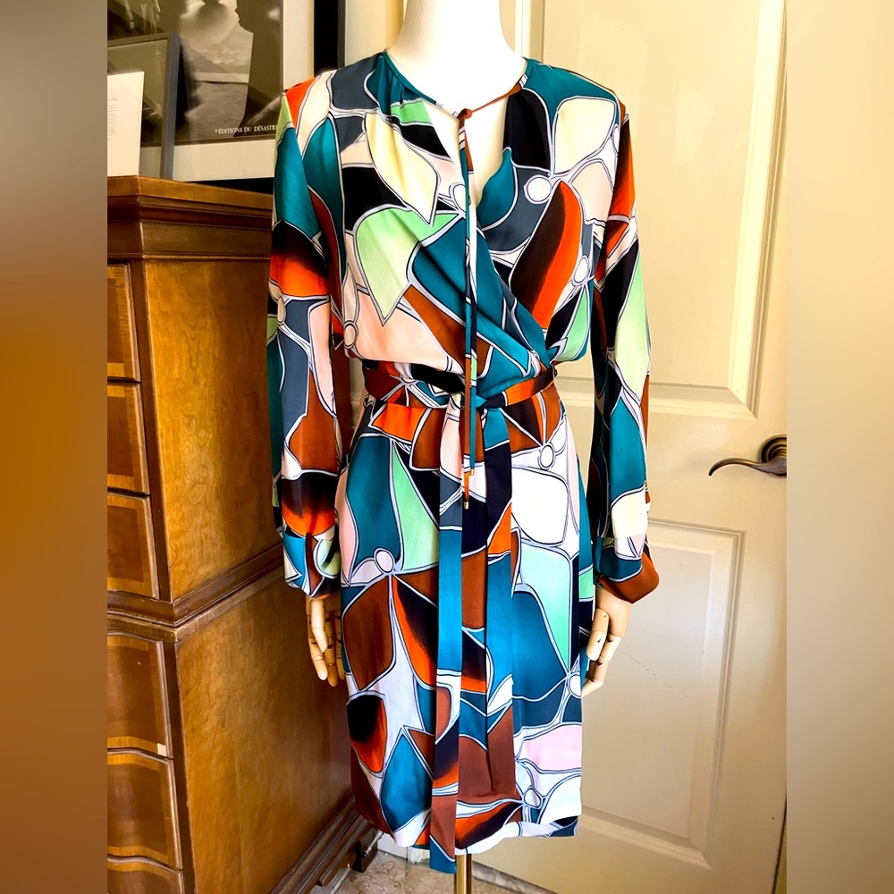 Diane Von Furstenberg silk wrap dress